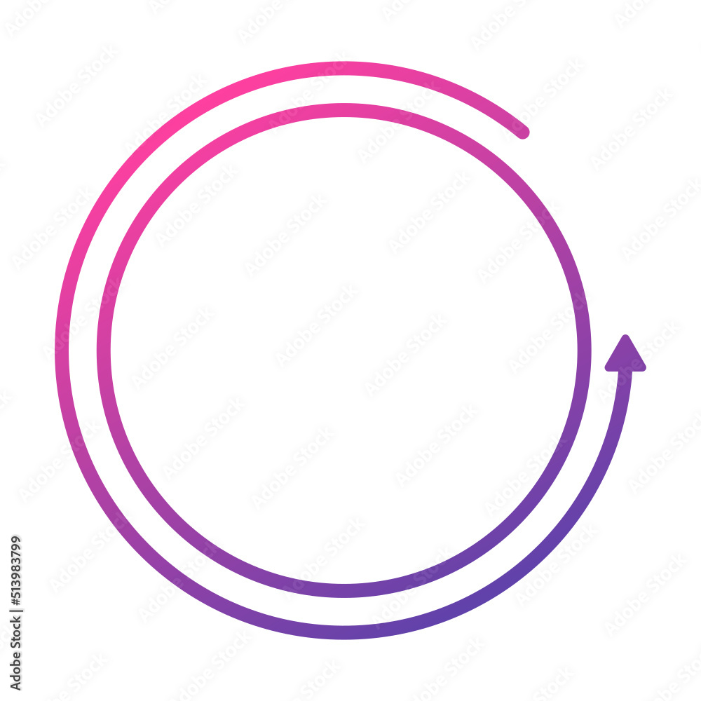 gradient arrow circle frame gradient arrow circle frame