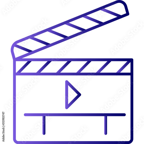 Clapperboard Icon