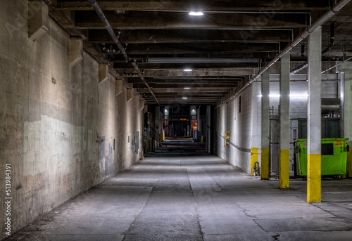 old abandoned warehouse