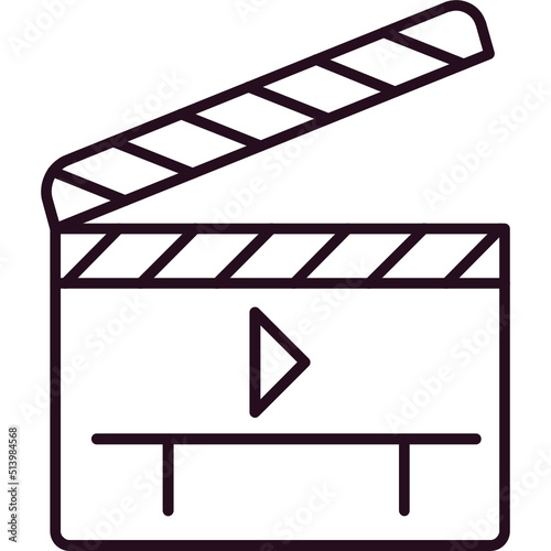 Clapperboard Icon