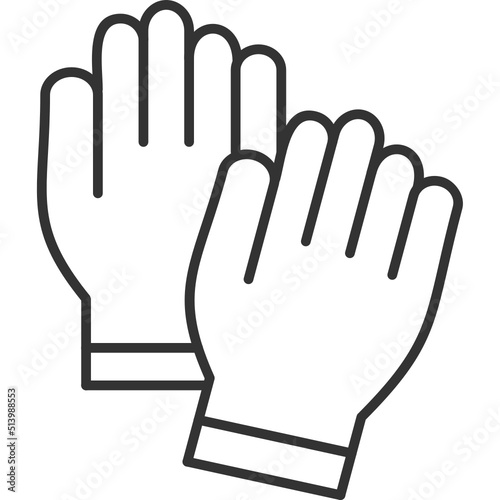 Hand gloves Icon
