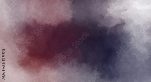 Watercolor painted background. Abstract Illustration wallpaper. Brush stroked painting. 2D Illustration.