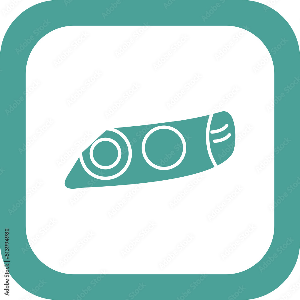 Fototapeta premium Headlight Icon