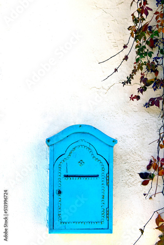 Tunisia, Tunis, postbox on wall