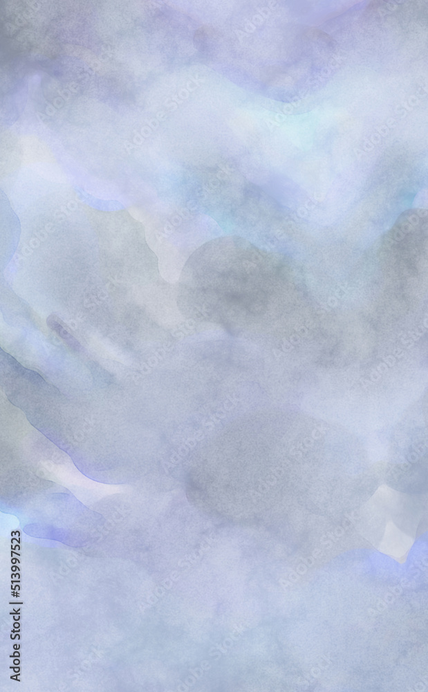 Modern painting of soothing brush strokes resembling alcohol inks. Watercolor abstract painting with pastel colors for poster, wall art, banner, card, book cover or packaging. Modern painting of soothing brush strokes resembling alcohol inks. Watercolor abstract painting with pastel colors for poster, wall art, banner, card, book cover or packaging.