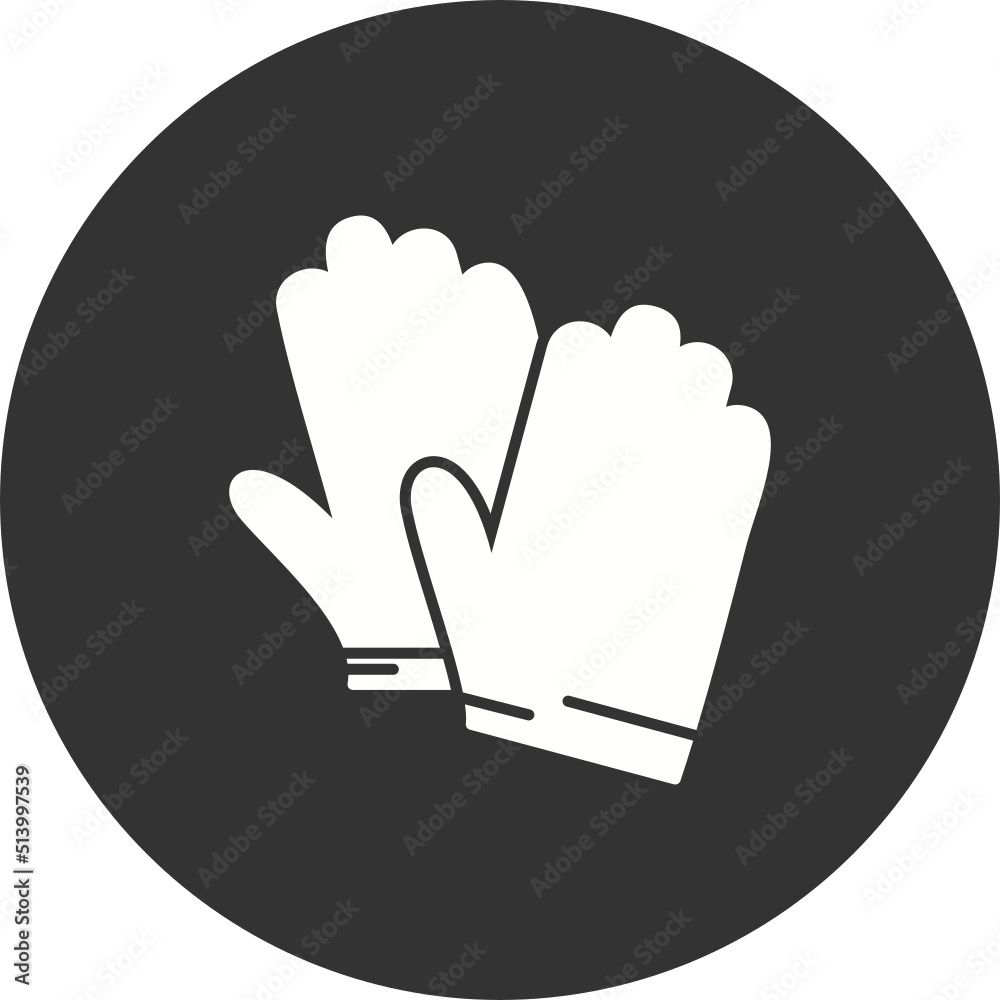 Obraz premium Gloves Icon