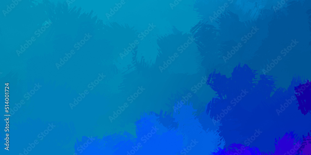 Vibrant paint pattern backdrop. 2D illustration of colorful brush strokes. Decorative texture painting. Painted background.