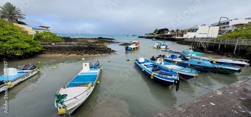 Fishing boats in the galapagos