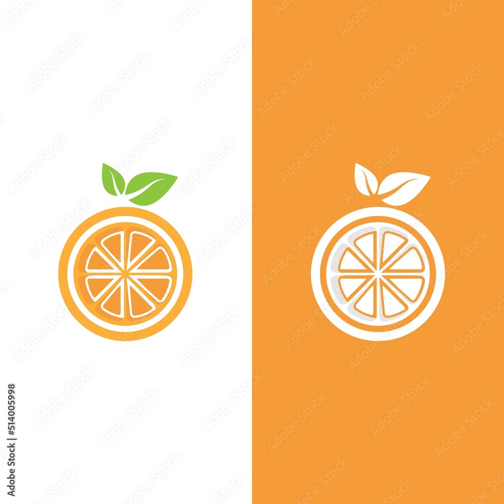 Fototapeta premium Orange logo design