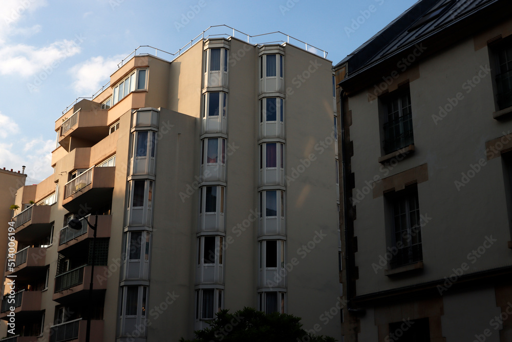 Apartment building in Paris