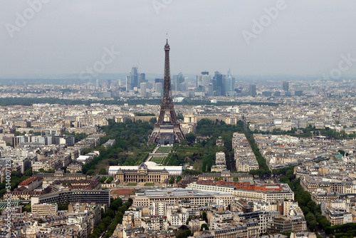 View of Paris from Montparnasse Tower Observation Deck © Laiotz