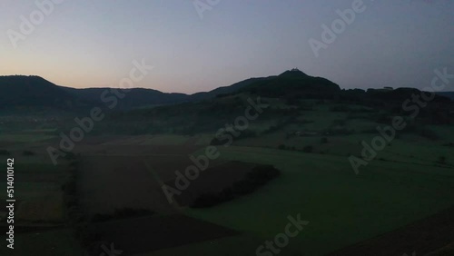 Morgens, kurz vor Sonnenaufgang