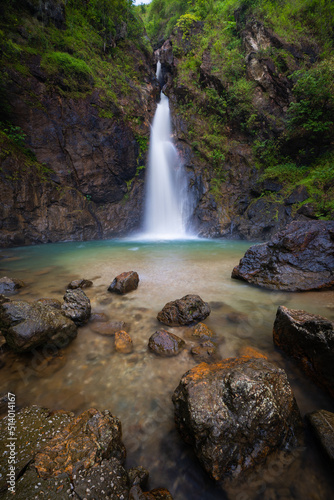 Fototapeta Naklejka Na Ścianę i Meble -  Chokkradin Waterfall, Ban Pilok, Thong Pha Phum District, Kanchanaburi, Thailand