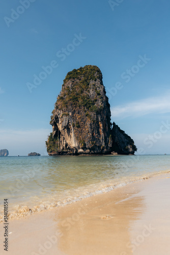 Limestone island in Phra Nang beach