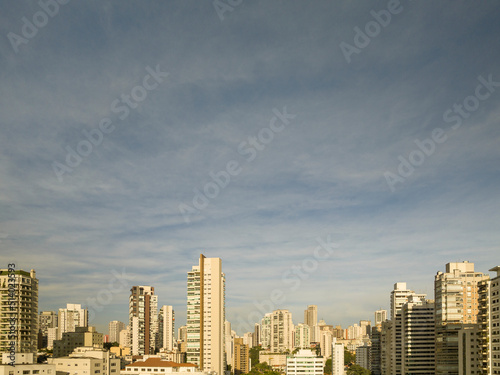 Skyline do bairro da aclimação em São Paulo