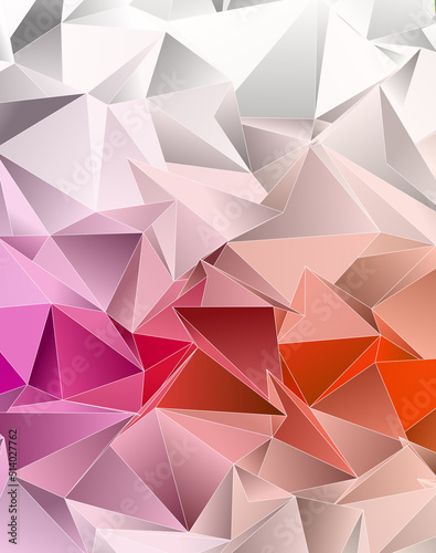 Abstract Low-Poly background. triangulated texture. Design 3d. Polygonal geometrical pattern. Triangular modern style