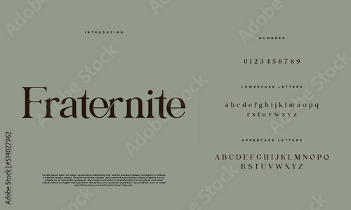 Abstract minimal modern alphabet fonts. Typography minimalist urban digital fashion future creative logo font. vector illustration