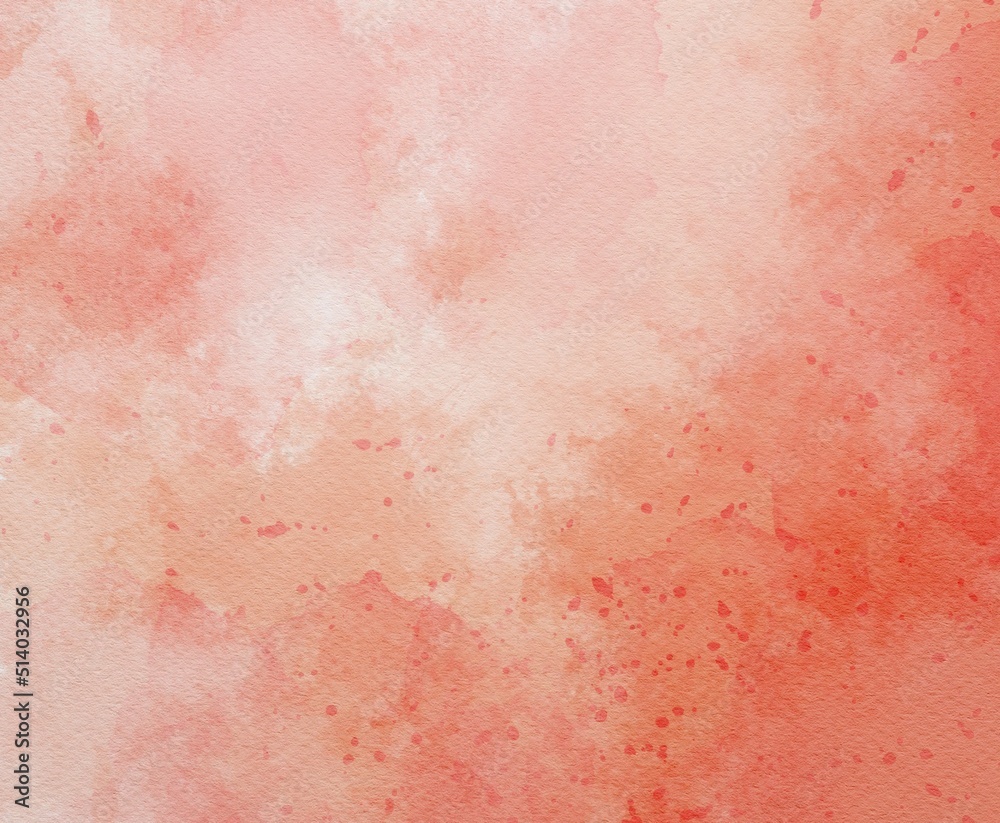 Pink soft abstract watercolor background