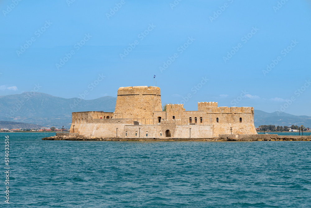 Bourtzi venetian fortress, Nafplio, Greece