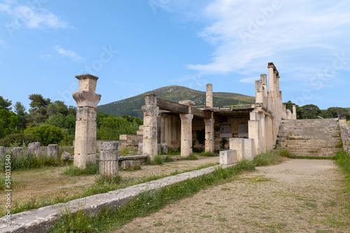 Archaeological site of ancient Epidaurus, Greece