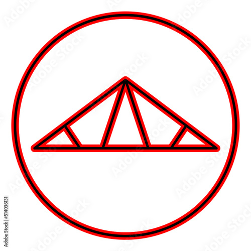 steel roof truss
