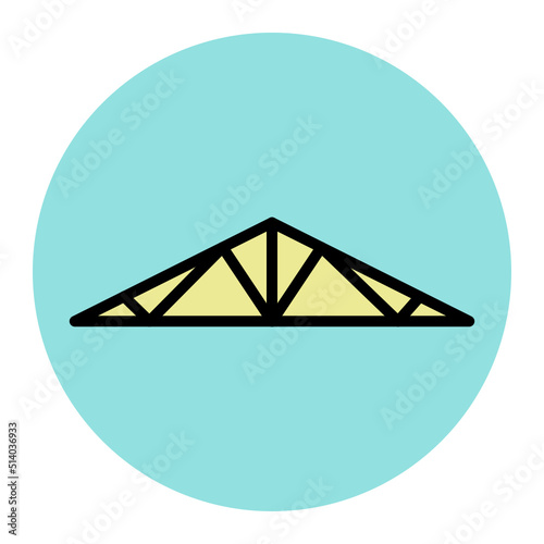 steel roof truss
