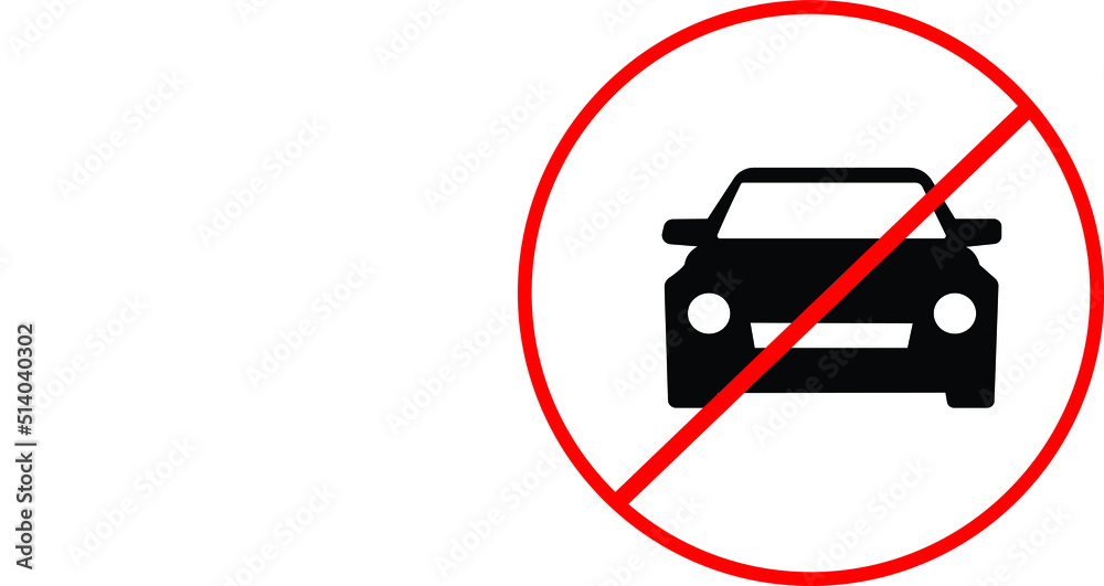 NO parking icon NO parking icon