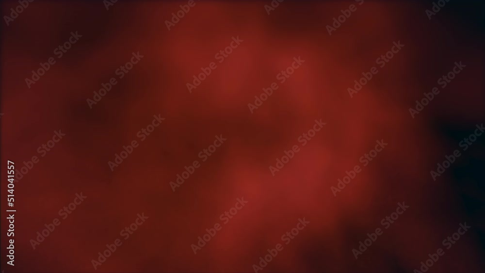 Glowing red cloud in dark sky, abstract futuristic and space style background
