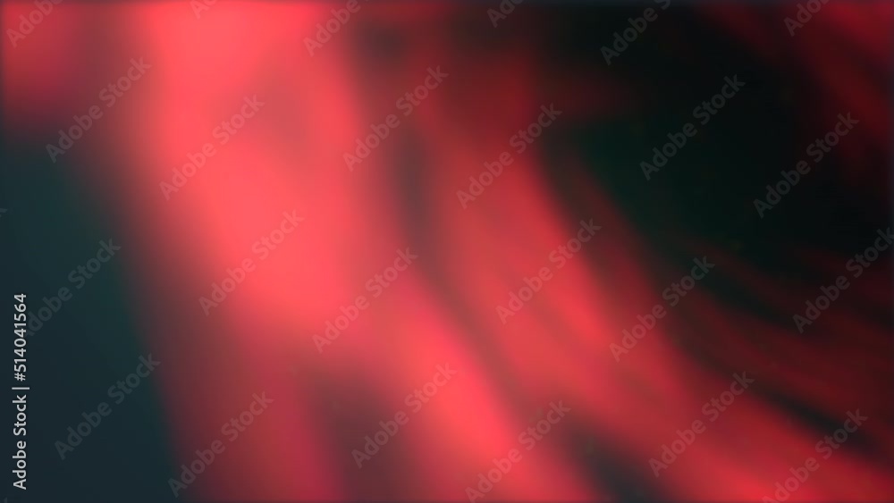 Motion glowing red cloud in dark sky, abstract futuristic and space style background
