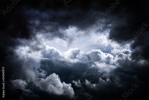 Obraz na plátně Dramatic Storm Clouds