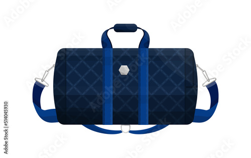 Travel bag in a realistic style.