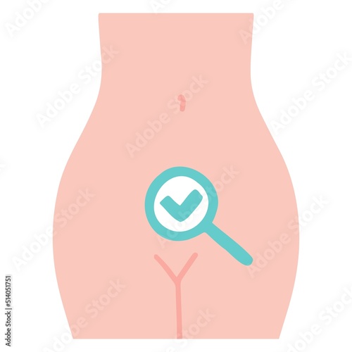 Gynecology check up. Medical exam.
