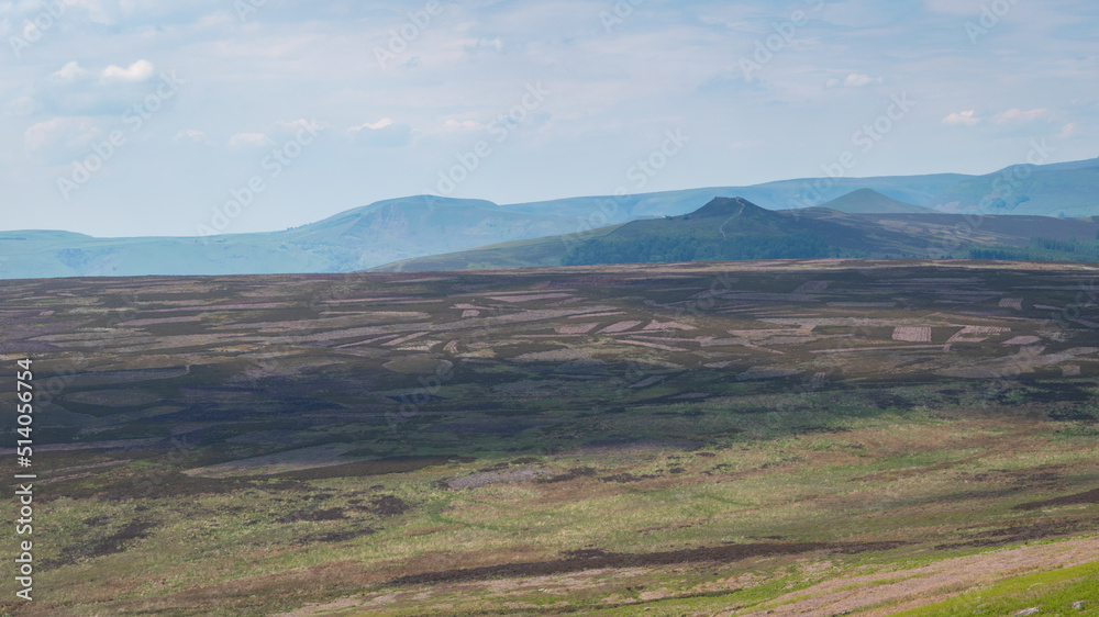 The Great Ridge from Stanage Edge