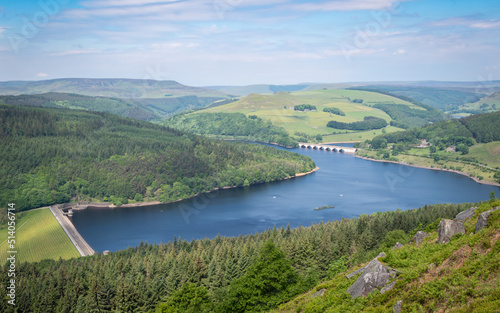 Ladybower reservoir from Bamford edge