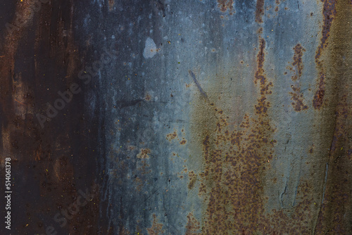 background texture of old rusty metal door 