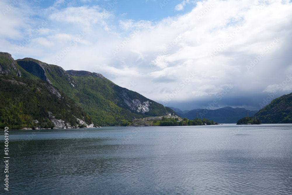 The beautiful and scenic Lysefjord