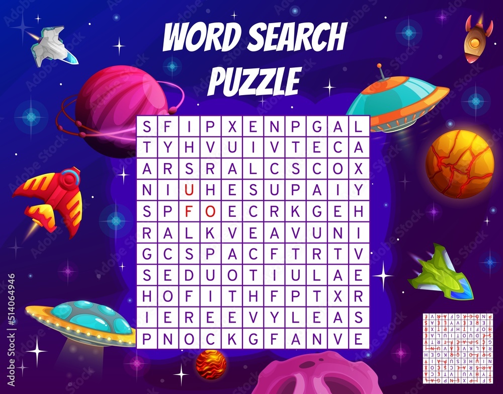 word-search-puzzle-game-worksheet-cartoon-space-planets-ufo-and