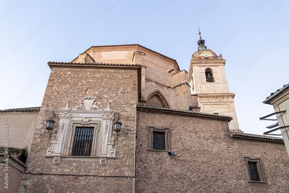 Ciudad Real, Spain. The Catedral de Nuestra Senora del Prado (Our Lady Saint Mary of the Prado Cathedral), a Gothic temple