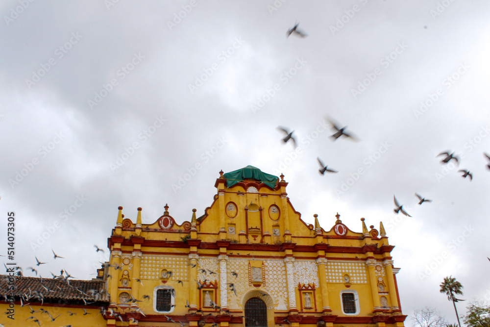 Cathedral of San Cristobal de las Casas Chiapas
