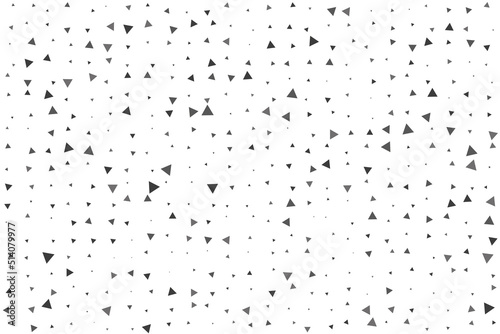 background with repeating elements, triangles of different sizes in grayscale