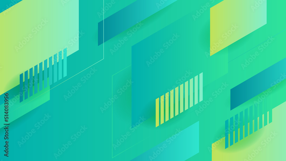 Abstract green technology background. Vector abstract graphic design banner pattern presentation background web template. Abstract green technology background. Vector abstract graphic design banner pattern presentation background web template.