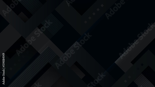 Abstract black background. Vector abstract graphic design banner pattern presentation background web template.