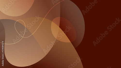 Abstract beige brown skin tone background. Vector abstract graphic design banner pattern presentation background web template.