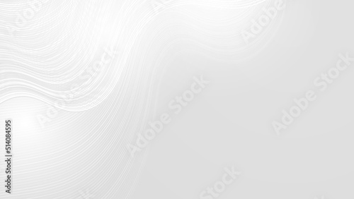 Abstract white gray background. Vector abstract graphic design banner pattern presentation background web template. © Roisa