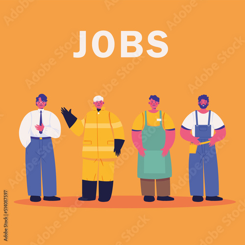 male professions jobs