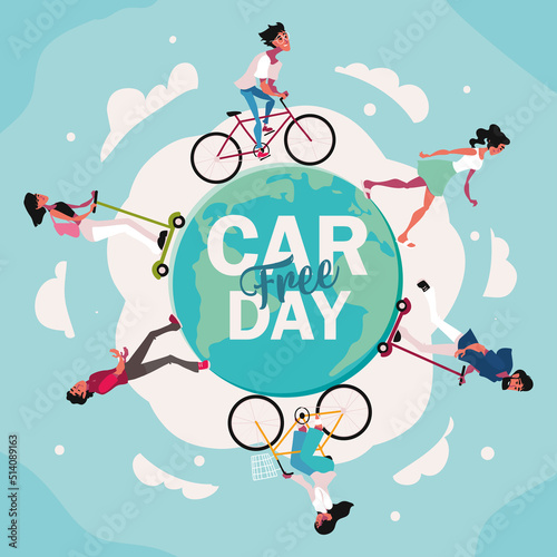world car free day celebration
