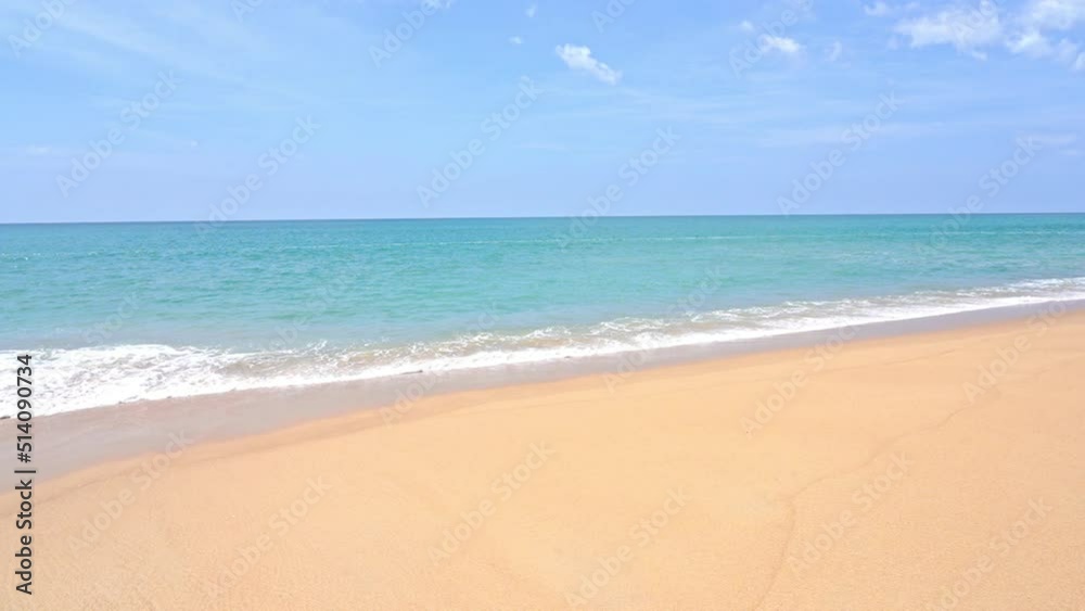 Foamy Little Sea Waves Crashing and Splashing Over Soft Yellow Sandy Beach, nature background Foamy Little Sea Waves Crashing and Splashing Over Soft Yellow Sandy Beach, nature background