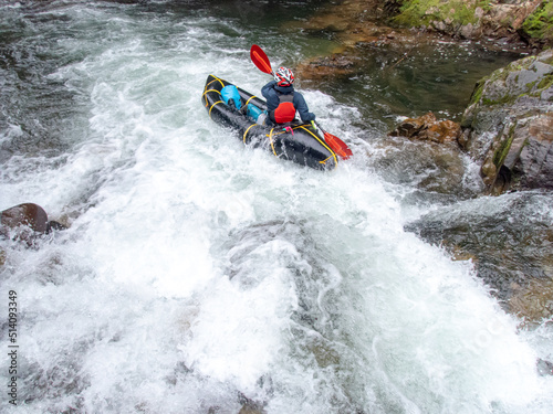 packraft kayak paddlesports downriver 川下り パックラフト © ぜつえん