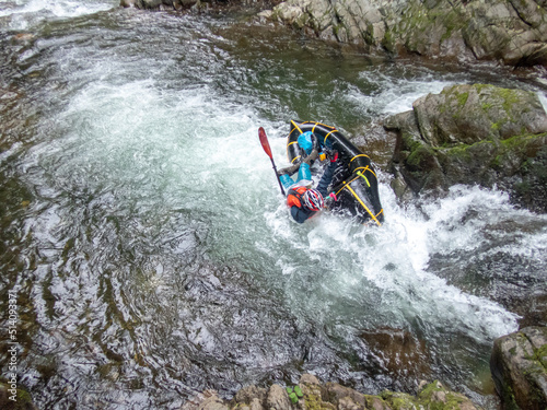 packraft kayak paddlesports downriver 川下り パックラフト © ぜつえん