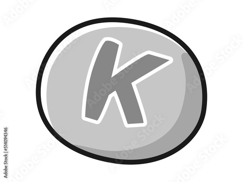 Free Download K(カリウム)のキャラクターのイラスト - GFXLoad